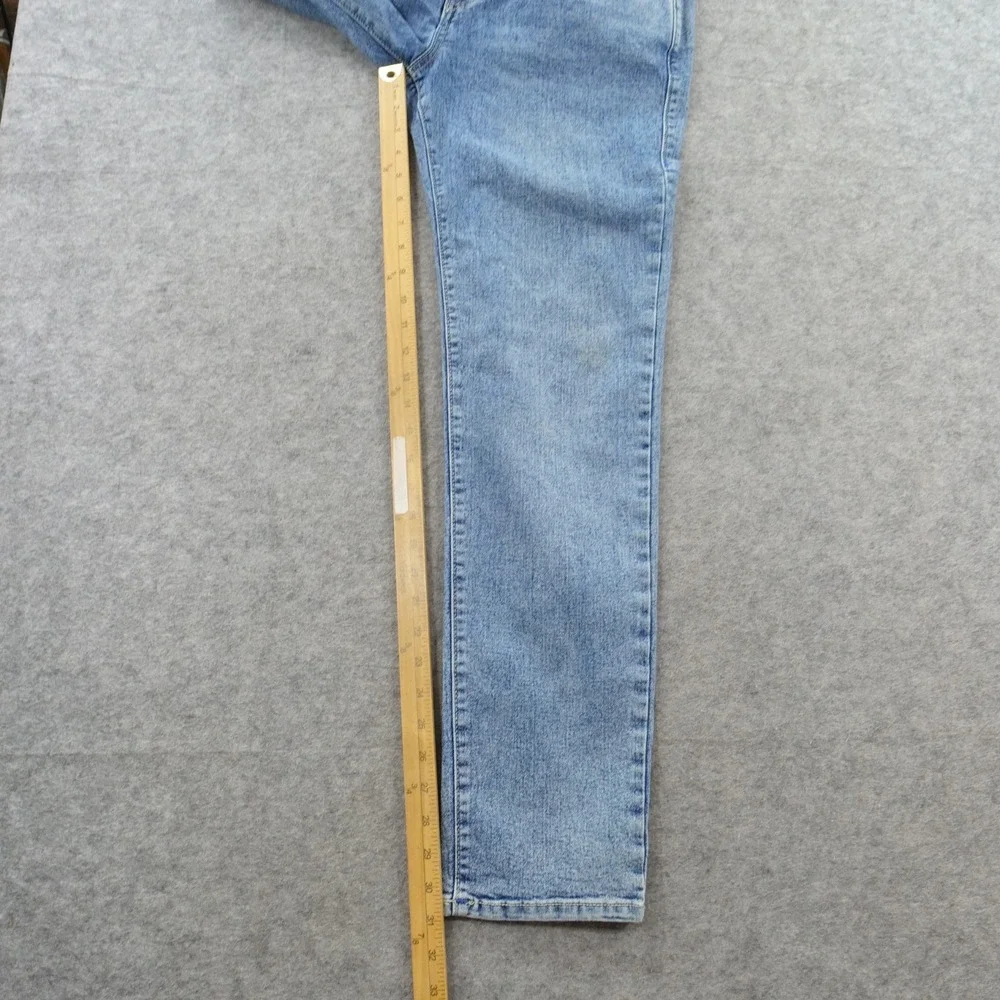 True Religion Jeans Mens 31 Blue Rocco Skinny Mid Rise Stretch Streetwear New